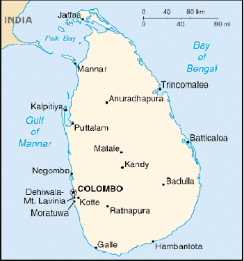Sri Lanka - Government, History, Population, Geography and Maps