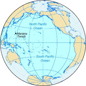 [Country map of Pacific Ocean]